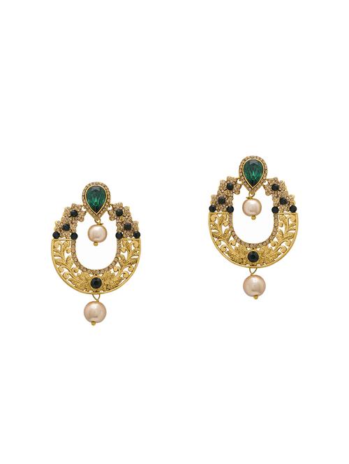 gold metal other earring - 14460627 - Very Small Image - 1