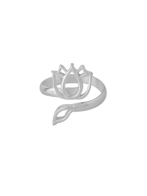 silver metal toe ring - 14461128 - Very Small Image - 1