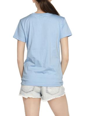 blue colored tee - 14461391 - Standard Image - 3