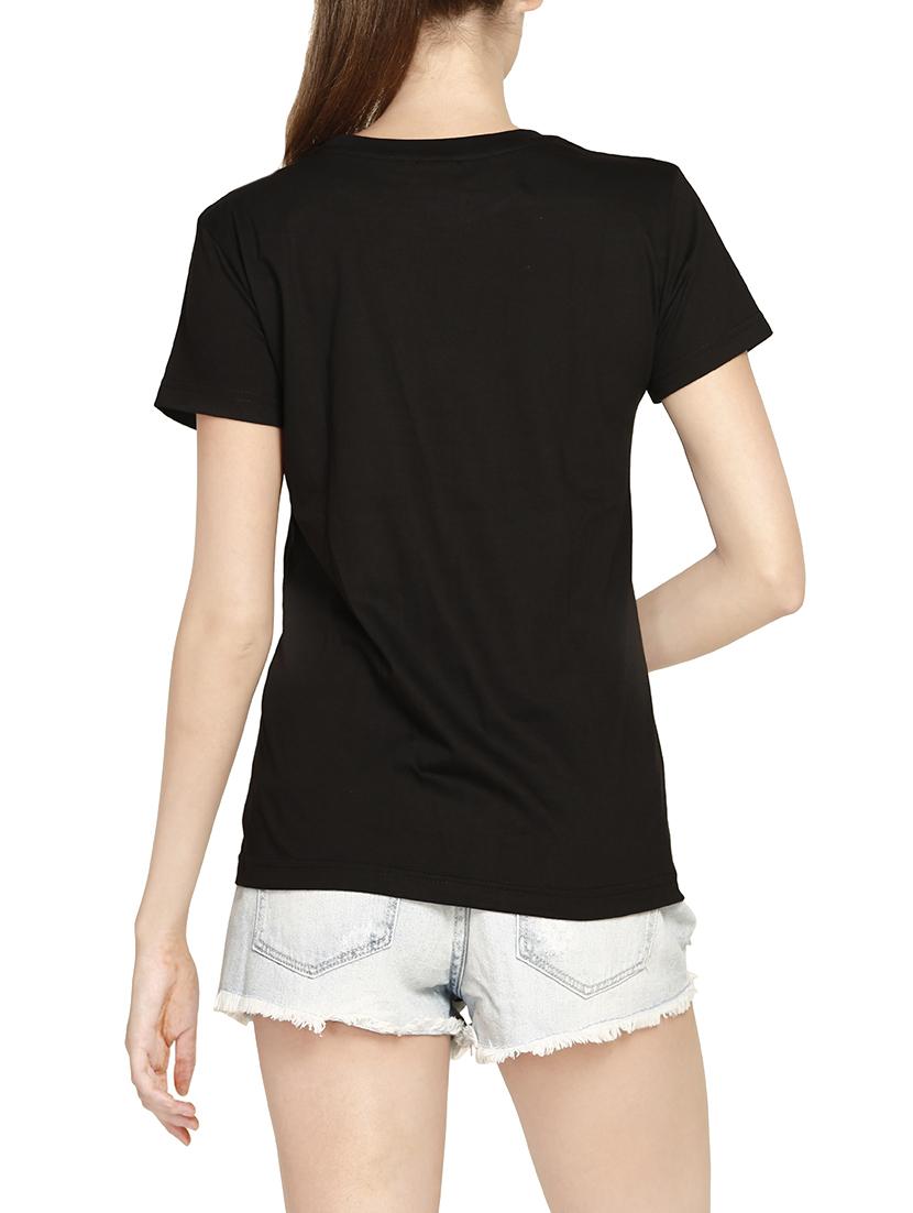 black colored tee - 14461392 - Zoom Image - 3