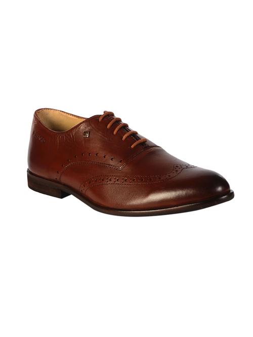 brown Leather formal brouge - 14462026 - Very Small Image - 1