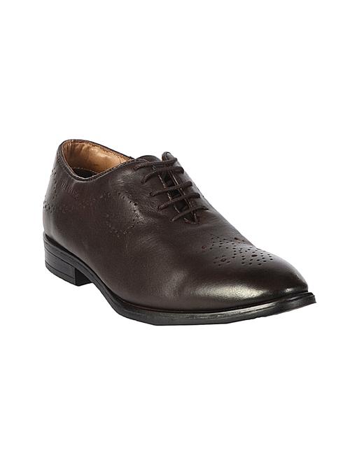 brown Leather formal oxford - 14462039 - Very Small Image - 1