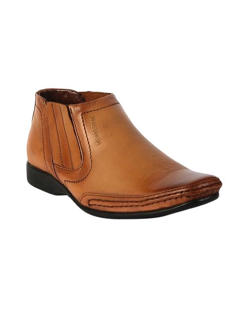 tan Leather formal slip on - 14462072 - Very Small Image - 1