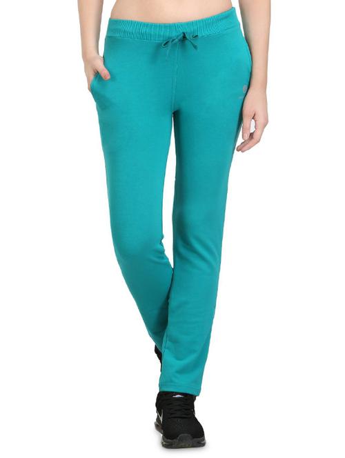 Blue cotton track pant - 14462294 - Very Small Image - 1