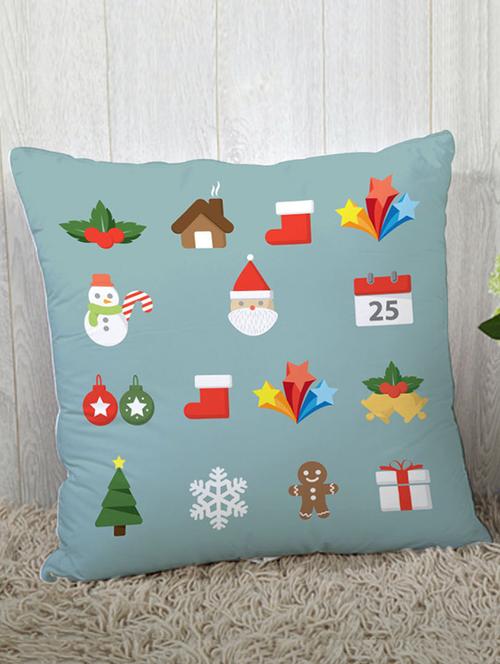 Polysilk Digitally Printed Single Cushion Covers - 14462406 - Standard Image - 1
