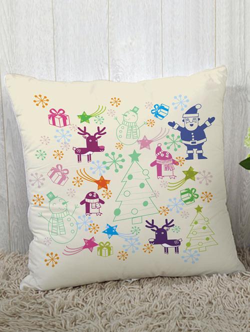 Polysilk Digitally Printed Single Cushion Covers - 14462440 - Standard Image - 1