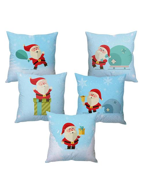 Polysilk Digitally Printed Set of 5 Cushion Covers - 14462500 - Very Small Image - 1