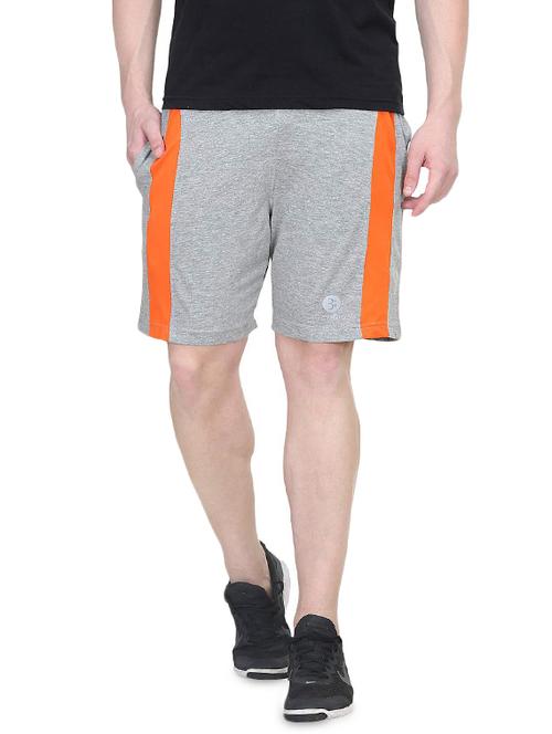 grey cotton blend shorts - 14462568 - Very Small Image - 1