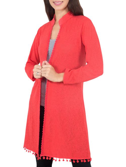 red wool shrug - 14462678 - Very Small Image - 1