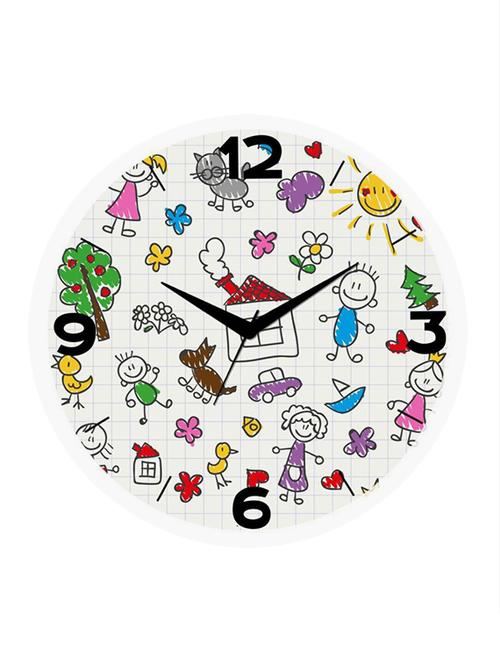 multi plastic wall clock - 14462910 - Very Small Image - 1