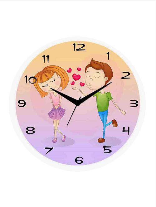 Circular Analog Wall Clock - 14463137 - Very Small Image - 1