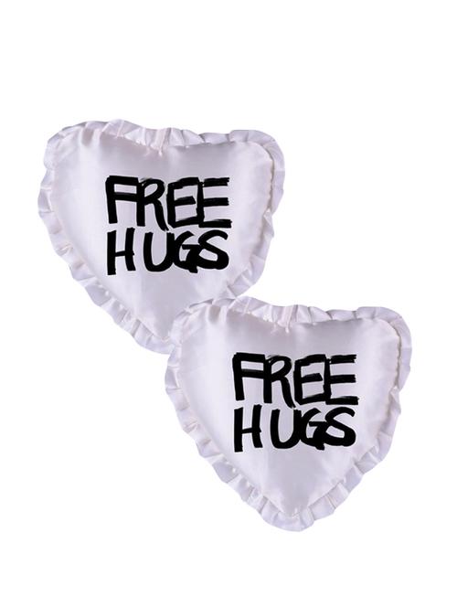 Snoby "Free Hugs" Quoted Printed Cusion Cover - 14463598 - Standard Image - 1