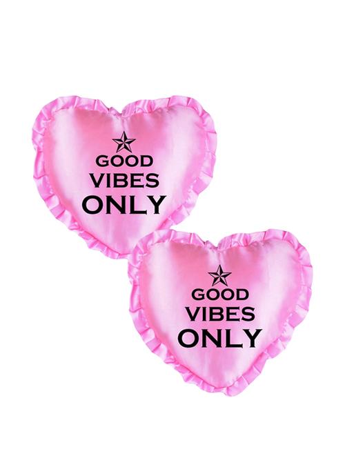 Snoby "Good Vibes" Quoted printed Cusion Cover - 14463618 - Standard Image - 1