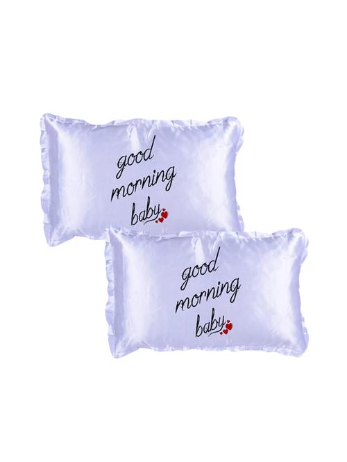 Snoby "Good Morning" Quoted Printed Cusion cover - 14463676 - Standard Image - 1