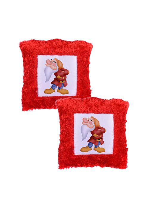 Snoby Cartoon" Dwarf" Printed Cusion Cover - 14463735 - Standard Image - 1