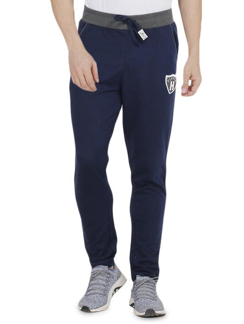 blue fleece full length track pant - 14463821 - Very Small Image - 1
