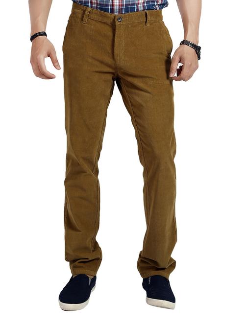 brown cotton corduroy trouser - 14463882 - Very Small Image - 1