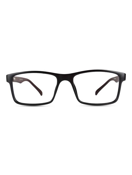 REACTR- Square Eyeglasses Premium Specs Full Frame Eyeglasses For Men (52|Clear|Rx-able|EL121-C1) - 14463998 - Standard Image - 1