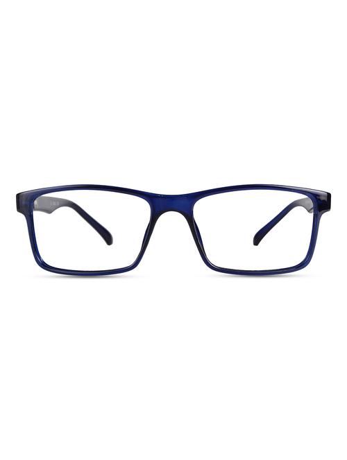 REACTR- Square Eyeglasses Premium Specs Full Frame Eyeglasses For Men (52|Clear|Rx-able|EL121-C1) - 14464001 - Standard Image - 1