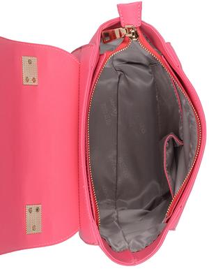 pink leatherette regular sling bag - 14464099 - Standard Image - 3
