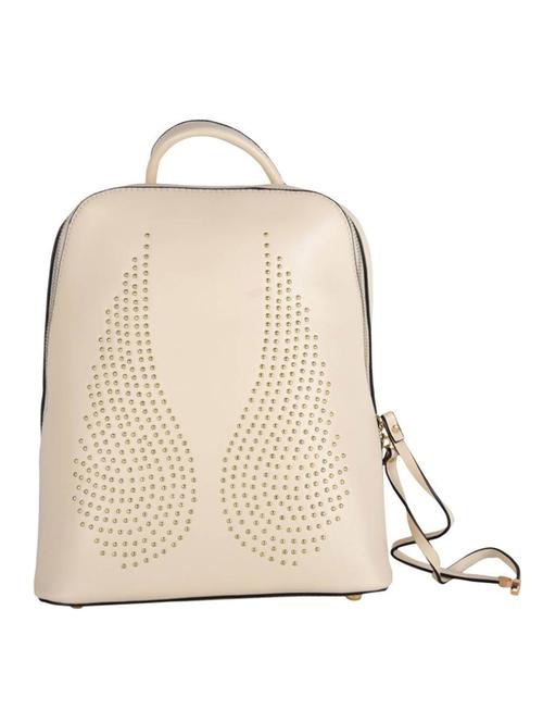 white leatherette backpack - 14464119 - Very Small Image - 1