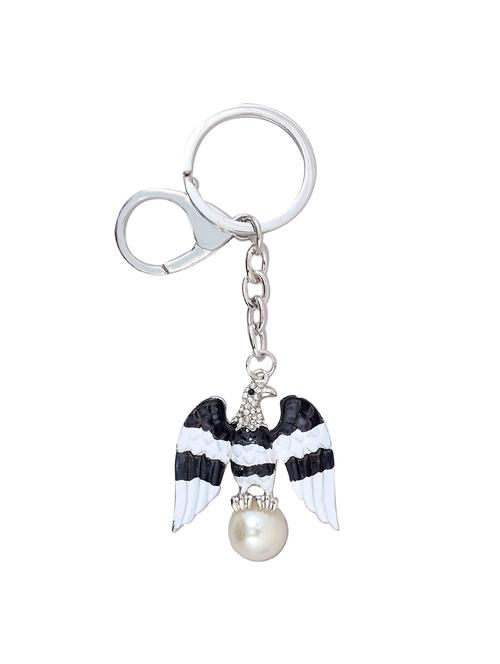 Super Drool Studded Flying Falcon Keychain - 14464314 - Very Small Image - 1