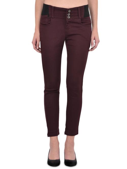 purple solid jegging - 14464512 - Very Small Image - 1