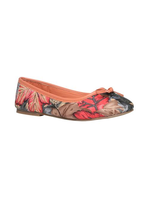 red slip on ballerina - 14464532 - Standard Image - 1