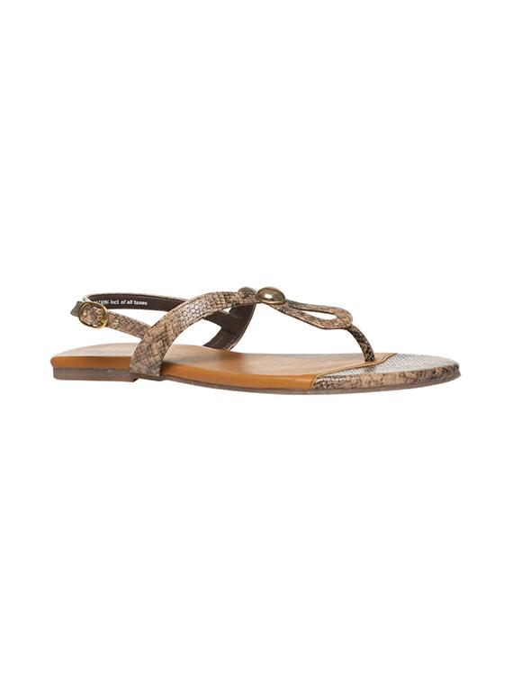 tan back strap sandal - 14464554 - Zoom Image - 1