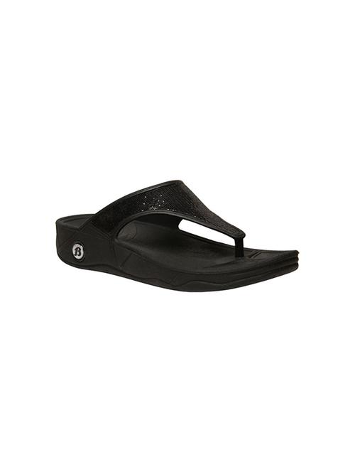black embellished slippers - 14464598 - Very Small Image - 1