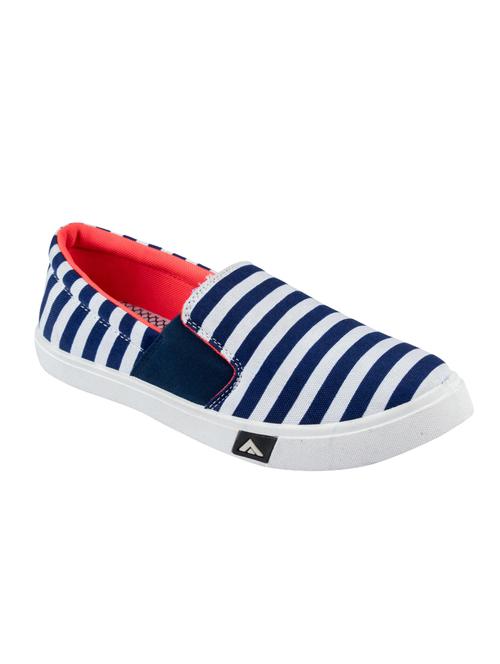 navy Canvas casual slipon - 14464962 - Very Small Image - 1