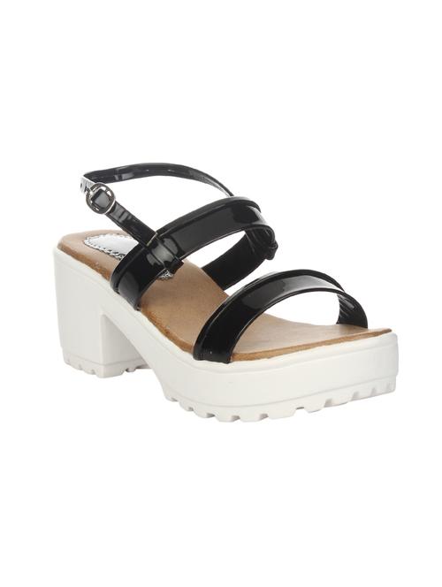 black patent platforms sandals - 14465170 - Standard Image - 1