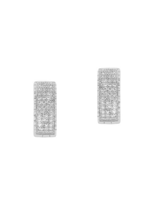 white silver bali earrings - 14465228 - Very Small Image - 1