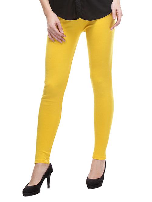 yellow woolen legging - 14465332 - Very Small Image - 1