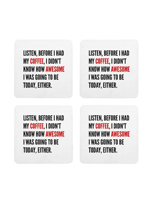 Set of 2 Coasters by Mooch Wale - 14465352 - Standard Image - 1