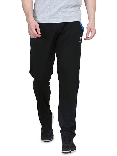 black cotton full length track pant - 14465474 - Very Small Image - 1