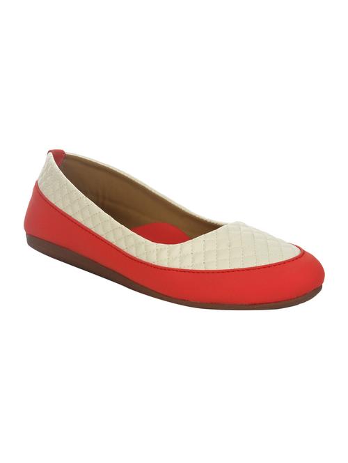 red slip on ballerina - 14465679 - Standard Image - 1