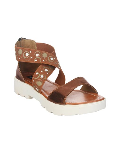 brown closed back sandal - 14465688 - Very Small Image - 1