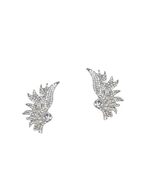 silver metal studs earring - 14465870 - Very Small Image - 1