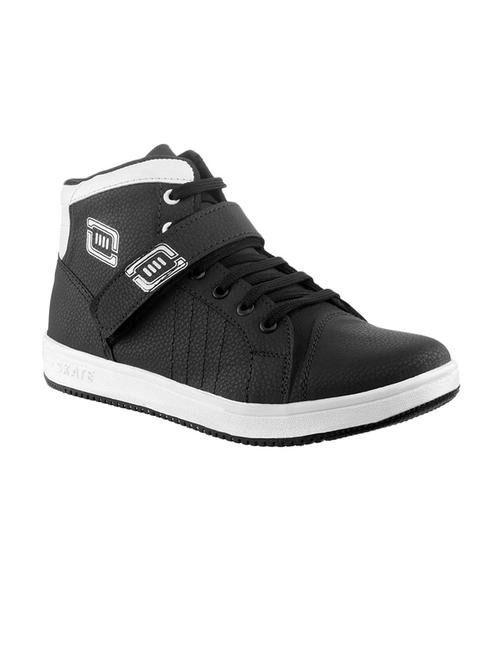 black leatherette sneaker - 14466950 - Very Small Image - 1