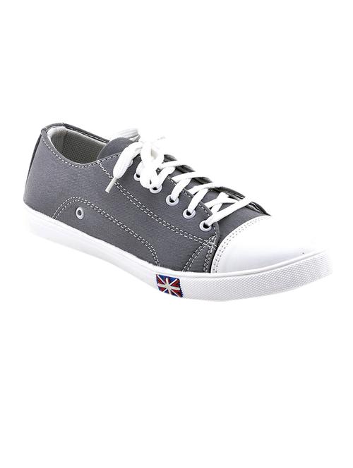 grey Canvas sneaker - 14466982 - Standard Image - 1