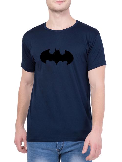 navy blue cotton character t-shirt - 14467309 - Standard Image - 1