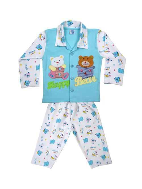 blue cotton full length set - 14467536 - Very Small Image - 1