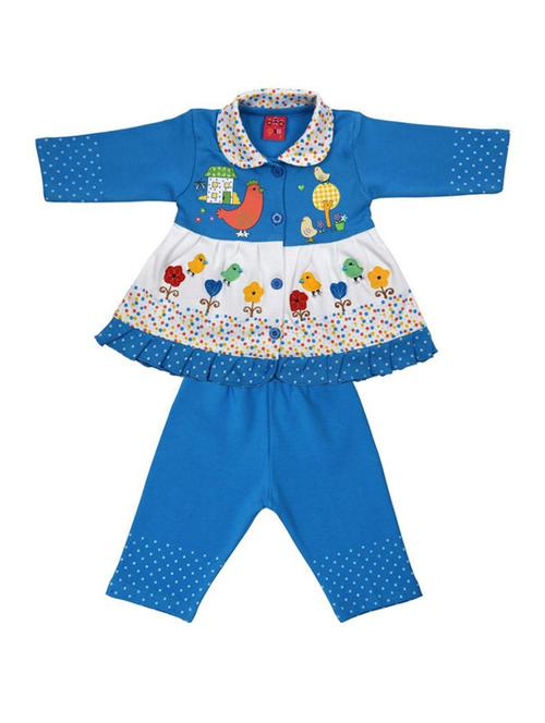 blue cotton full length set - 14467592 - Very Small Image - 1