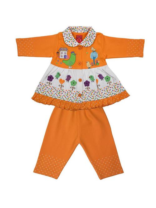 orange cotton full length set - 14467595 - Very Small Image - 1