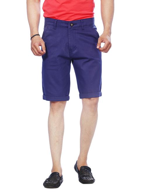 blue cotton shorts - 14467604 - Very Small Image - 1