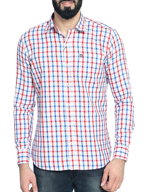 multi cotton blend casual shirt - 14467806 - Very Small Image - 1
