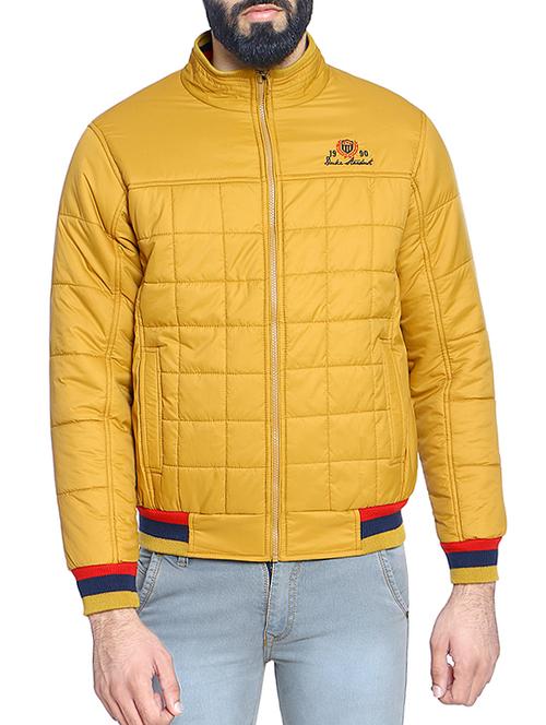 yellow nylon bomber jacket - 14467840 - Very Small Image - 1