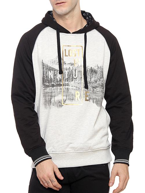 white polyester raglan sweatshirt - 14467883 - Standard Image - 1