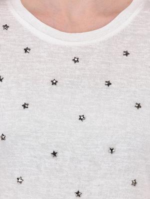 white poly cotton top - 14468176 - Standard Image - 4